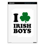 I Love Irish Boys iPad 3 Decals