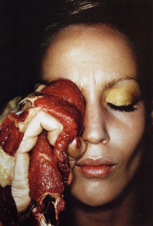 edithshead: A cure for a black eyeJerry Hall by Helmut Newton,...
