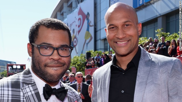 Comedians Jordan Peele, left, and Keegan-Michael Key have a popular Comedy Central show, which often pokes fun at mistaken identities. "Jordan and I have an African-American way of looking at things but also a child-of-a-white-mother way of looking at things," Key told USA Today in 2012. "We have a very different and distinct filter that we see the world through that other people don't, because we're hybrids."