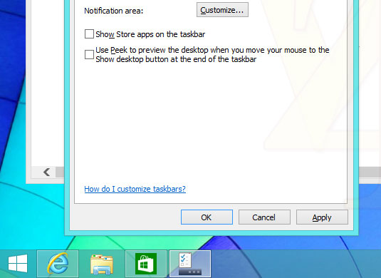 Screenshot vazada do Windows 8.1 Update 1
