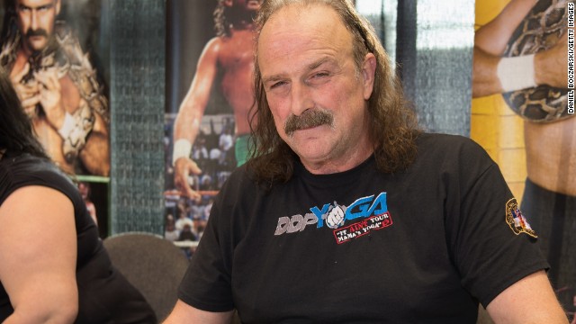 Jake "The Snake" Roberts is known for never backing down from a fight, and that now includes a battle against cancer. According to TMZ, the pro wrestler has a cancerous tumor behind his knee. Roberts hasn't let the news stop him, though. He planned to have the tumor removed in time for an upcoming match.