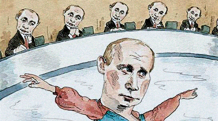Владимир Путин на обложке The New Yorker