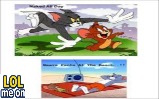 Damn Tom & Jerry - Funny Picture With Caption  Funny pictures