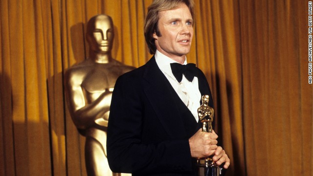 Jon Voight had been nominated for a best actor Oscar once before for 1969's "Midnight Cowboy," but it was the Vietnam War drama "Coming Home" that finally earned him the honors.