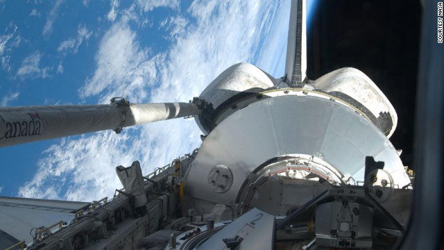 In March 2001, a space shuttle delivered the station's second crew and brought the first one home. It also brought Leonardo, the station's first Multi-Purpose Logistics Module, to the station. Leonardo carried supplies and equipment.