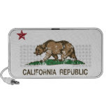 California Republic Flag Distressed Look Speaker System