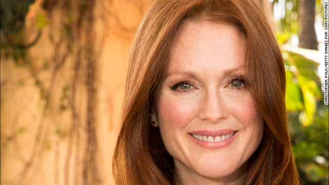 Julianne Moore is a ginger haired beauty at 52.