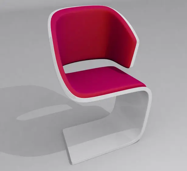 Lamed Chair by Rodolphe Pauloin