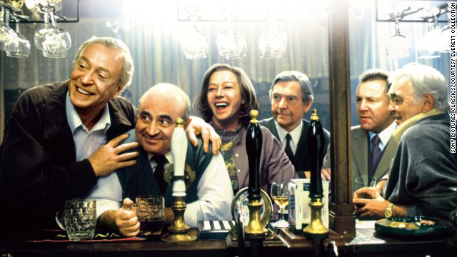 In 2001's<strong> "Last Orders,"</strong> the actor was part of a terrific cast -- from left, Michael Caine, Hoskins, Helen Mirren, Tom Courtenay, Ray Winstone and David Hemmings -- in a film about friends who gather to honor the last wishes of Caine's character. 