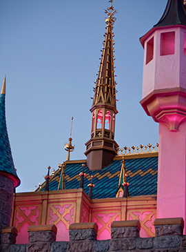A Unique Point of View: Sleeping Beauty Castle at Disneyland Park