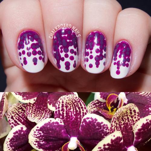 My “violet” nails for the #31dc2015, inspired by...