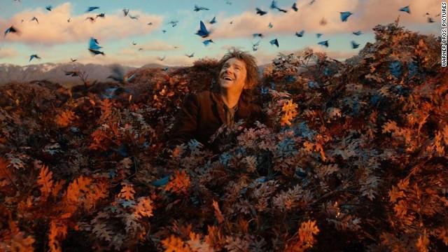 "The Hobbit: The Desolation of Smaug" starring Martin Freeman. 