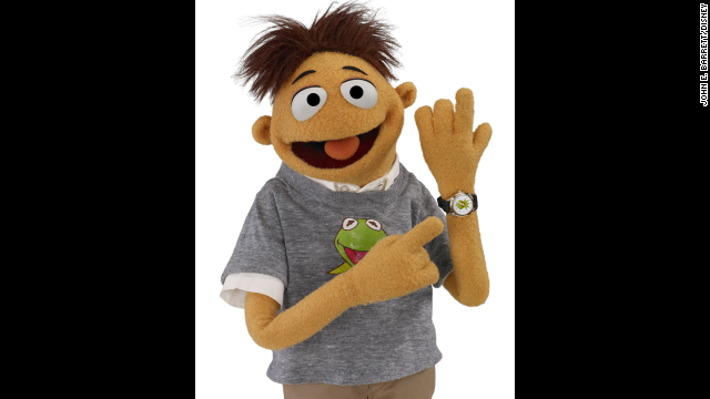 Walter, the newest Muppet who was added to the crew in 2011. 