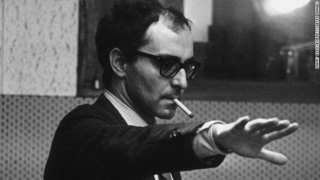 Jean-Luc Godard pictured during the filming of "Sympathy for the Devil" in early 1968. In May, he and fellow New Wave filmmaker Francois Truffaut led a group of filmmakers who closed down the Cannes Film Festival early