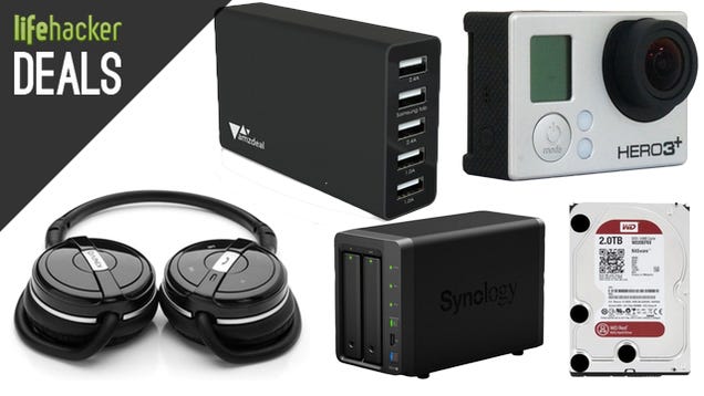 Huge GoPro Deal, Synology NAS, Wireless Headphones, Chargers Galore