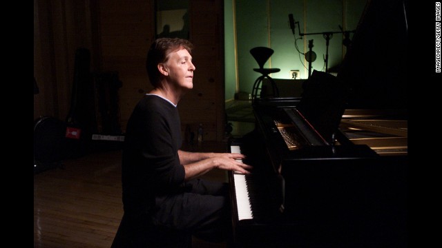 McCartney records the song "From a Lover to a Friend" for his 2001 album "Driving Rain." Following the September 11 terrorist attacks, he said all proceeds from the sales of the single would go to New York's fire and police departments.
