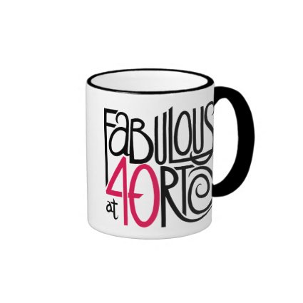 Fabulous at 40rty Mug