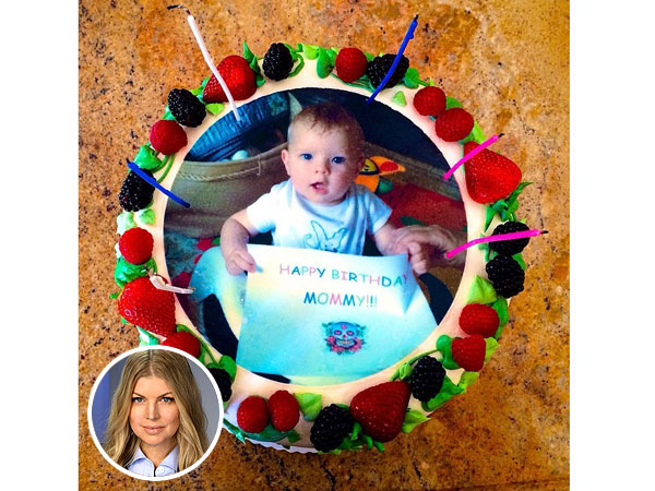 Fergie's Birthday Surprise? Cakes with Pics of Son – and Shirtless Josh Duhamel!