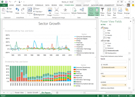 Power View 520x377 Microsoft announces general availability of business intelligence tool Power BI for Excel and Office 365
