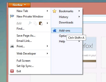 Làm thế nào để di chuyển các tab trong Firefox xuống dưới?
