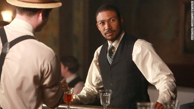 Vampires are supposed to be white guys, right? Not on the TV series "The Originals," which features Charles Michael Davis as the charming but deadly Marcel.