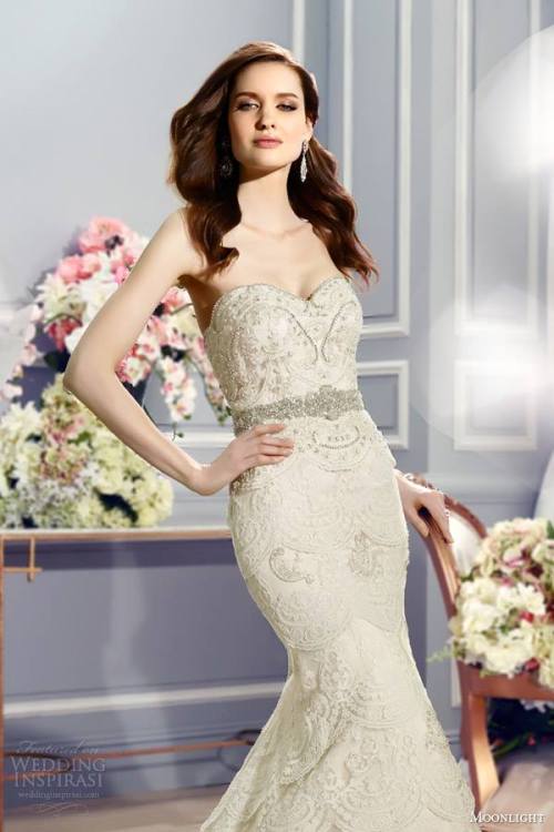 Moonlight Couture Wedding Dress Fall 2015 Bridal Collection