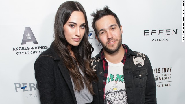 Fall Out Boy's Pete Wentz will soon be a dad again. The 34-year-old musician announced on Instagram that he and Meagan Camper, his model girlfriend of close to three years, are expecting their first child together. "We're super excited to announce we're expecting a baby!" Wentz shared along with a photo of himself and Camper, 24, in bed together. Wentz also has a 5-year-old son, Bronx Mowgli, with his ex-wife Ashlee Simpson.