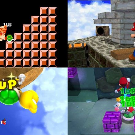 Evolution of the Infinite Lives Trick in Mario Games