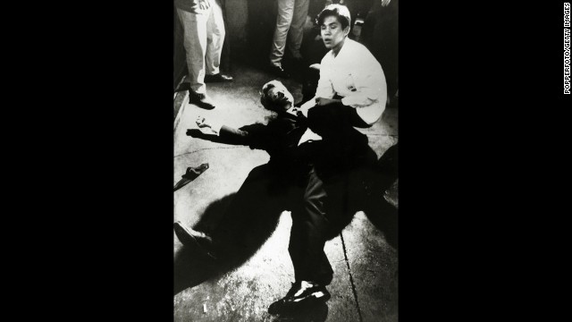 U.S. Sen. Robert F. Kennedy, the brother of former President John F. Kennedy, was shot shortly after midnight on June 5, 1968, in Los Angeles. Sirhan Sirhan was convicted of assassinating Kennedy and wounding five other people inside the kitchen service pantry of the former Ambassador Hotel.