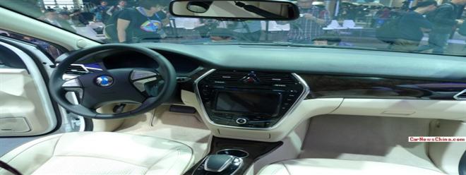 السيارة دينزا الكهربائية بمعرض بكين الدولى للسيارات 2014 