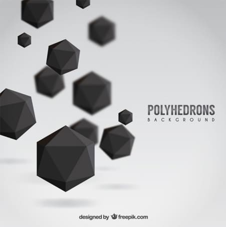 Black-polyhedrons-background