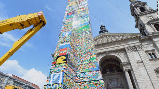 The completion tower was said to be timed to coincide with Children's day in Hungary. 