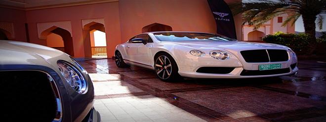 بنتلى كونتيننتال GT V8s تصل سلطنة عمان