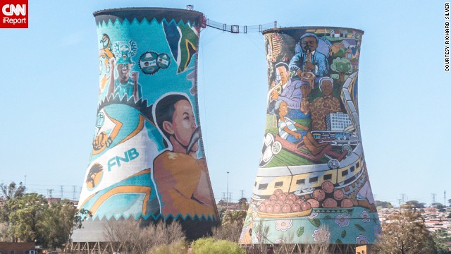 The Orlando Towers draw adventure enthusiasts to Johannesburg's Soweto neighborhood to test their courage on the bungee jump. See more photos of Johannesburg on CNN <a href='http://ift.tt/Qpe06m'>iReport</a>. 