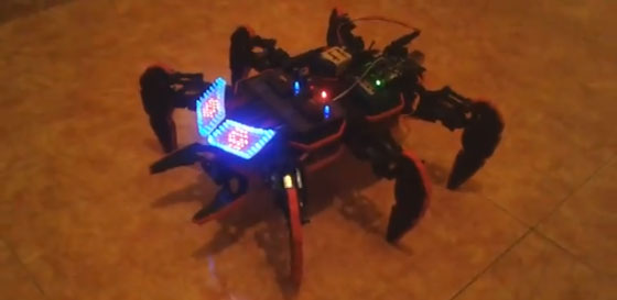 HexDrake: Otro robot hexápodo con Arduino