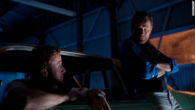 In 2012's "Drive," Cranston plays a mechanic in hock to some gangsters. Ryan Gosling, left, plays a clever driver.