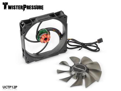 В вентиляторах Enermax TwisterPressure UCTP12P реализовано управление скоростью вращения с помощью ШИМ