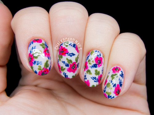 Vintage floral inspired by Lacquerstyle
