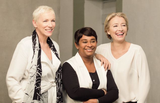 Leading ladies: (From left) Annie Lennox, Doreen Lawrence, Emma Thompson line-up for the new M&S advert