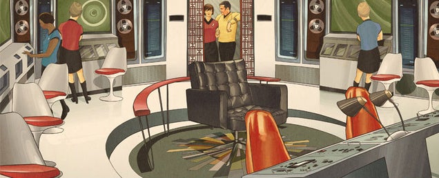 The Starship Enterprise Looks Great Decked Out In Midcentury Design