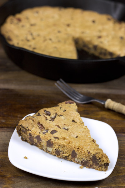 Cast Iron Chocolate Chip Cookie Picture
