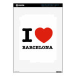 I Love Barcelona Skins For iPad 3
