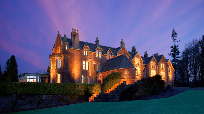 Отель Cromlix в шотландском замке от Энди Маррея