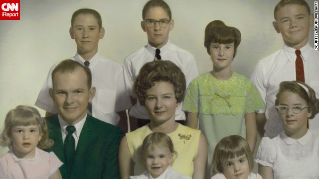 <a href='http://ift.tt/1i0iHuk'>Lauri Williams</a>, bottom row, second from right, shared this photo of her family when she was 3 years old in Channelview, Texas. The photo, taken on Easter in 1968, is somewhat bittersweet; it was the next-to-last family photo taken before her parents divorced.