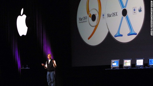 At this WWDC, Jobs announced that Apple's Mac OS X would be pre-installed along with Mac OS 9 in all new Mac computers.