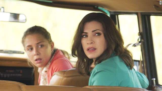 Alicia Florrick (Julianna Margulies, right, with Makenzie Vega as daughter Grace) on "The Good Wife" has been through a lot: her husband's infidelity, challenges at her law firm, up-and-down relationships. She can be mercurial, but as a mother, she's steadfast and protective.