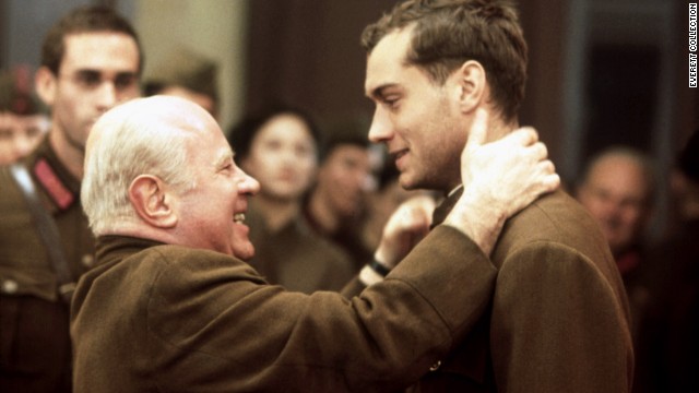 Hoskins is Nikita Khrushchev in 2001's<strong> "Enemy at the Gates."</strong> Jude Law plays a Soviet soldier during the siege of Stalingrad.