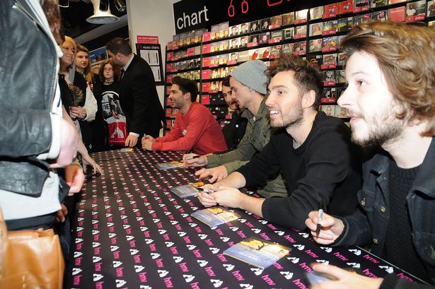 Your Me At Six at HMV in Middlesbrough
