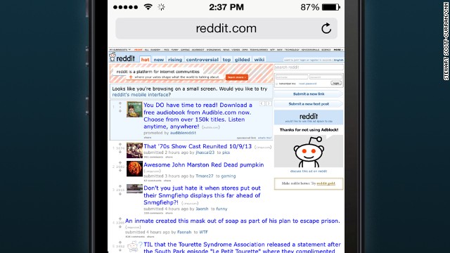 Reddit: "Subredditors" have power on this message board, where folks discuss everything from sex to Christmas presents and vote those links and comments up or down.