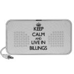 Keep Calm and live in Billings Travelling Speaker